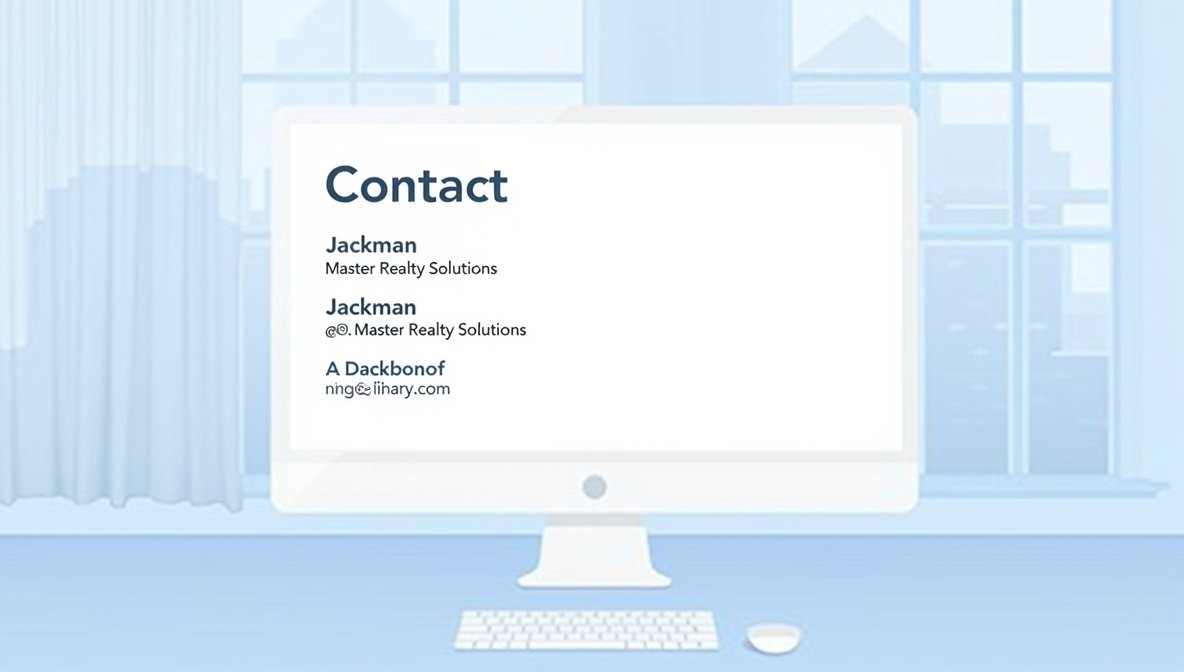 contact emails jackman masterrealtysolutions