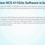 how hcs 411gits software built